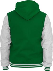 Chaqueta Varsity de Alta Calidad Unisex con Mangas de Cuero, Chaqueta Varsity con Letras de Béisbol Estampadas para Hombre, Chaqueta Varsity con Parches de Hip Hop para Mujer - Product Image 6