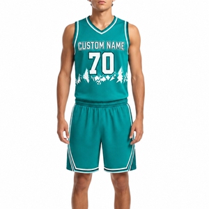 Ensemble d'uniformes de basketball personnalisés pour hommes – Conception sur mesure pour équipe – Qualité supérieure – Séchage rapide – Coupe athlétique – Tissu léger pour le jeu - Product Image 1