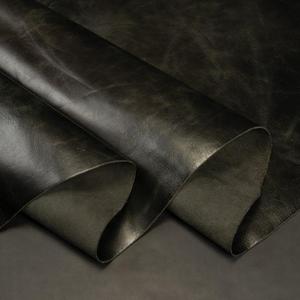 Solid Mustard Yellow Fabric Sheet Soft Textured Material for Crafting and Sewing Waterproor 100% Natural Genuine <b>Leather</b> Grain - Product Image 6