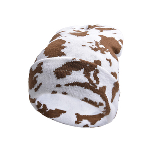 Unisex Camouflage Beanie <b>Winter</b> <b>Hat</b> 100% Acrylic Knitted Casual Outdoor Style Adult Fit 56-58CM - Product Image 3