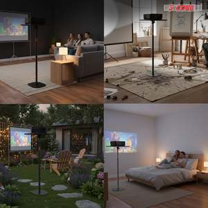 5 Core Projector Stand Floor Adjustable 66" Universal Projectors Support for Home Office & Studio - Product Image 3
