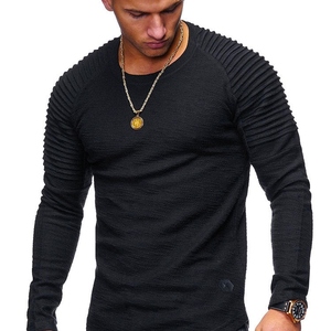 เสื้อเชิ้ตผู้ชายแขนยาวผ้าคอตตอน/ใยไผ่พิมพ์ลายยางนูน - Product Image 2