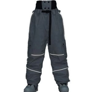 Pantalons de ski haute performance pour hommes, imperméables, coupe-vent, isolés, pantalons de snowboard, vêtements d'hiver pour l'extérieur, OEM - Product Image 2