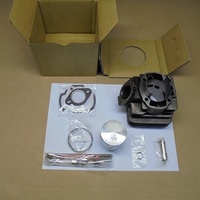 Kit Cylindre Gros Alésage Surdimensionné 54mm pour Honda Dio 50 AF17 AF18 AF27 AF28, Kit de Performance Racing Puissant, Dio50 Elite