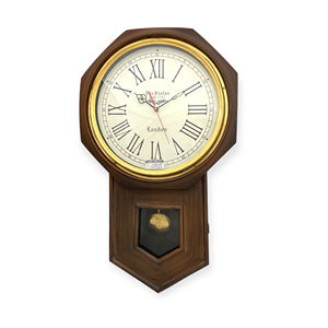 นาฬิกาแขวนผนังไม้สไตล์โบราณ – นาฬิกาตกแต่งบ้านดีไซน์วินเทจแบบเก่า - Product Image 1