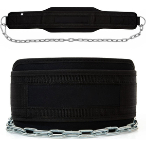 High Quality Wholesale Price Leather Power Weight Lifting Dipping <b>Back</b> <b>Support</b> Belts Power Weightlifting Dipping Belt - Product Image 1