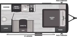 New 2025 Keystone C-o-l-e-m-a-n L-i-g-h-t 17R-X - Product Image 2