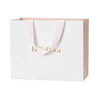 Sacs Shopping en Papier Kraft de Luxe avec Logo Personnalisé Imprimé, pour Petites Entreprises, Emballage Vêtements Chaussures, Design Élégant pour Sac Cadeau