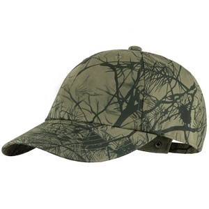Custom Hunting Camouflage Baseball Cap Unisex Adult Breathable Printed Pattern Summer Outdoor Wear Curved Brim Fabric Hat - Product Image 1