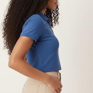 เสื้อโปโลผู้หญิงลำลอง เสื้อโปโลผู้หญิงสไตล์คลาสสิกในเมือง เสื้อโปโลผู้หญิงเนื้อผ้านุ่ม เสื้อโปโลผู้หญิงสำหรับใส่ออกกำลังกายทุกวัน - Product Image 2