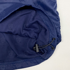 Chaqueta Cortavientos con Capucha para Hombre ZEEGOOD, Color Azul Marino, Ligera, de Poliéster, Informal, para Primavera, con Cierre de Cremallera - Product Image 4
