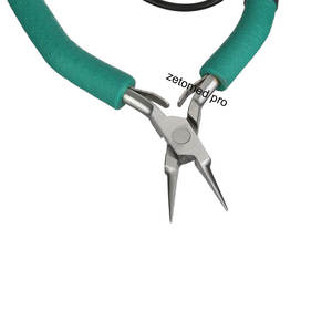 Alicates de Punta Fina Premium, Herramientas de Precisión para Joyería Permanente, Duraderos y Confiables para la Elaboración de Micro Anillos - Product Image 2