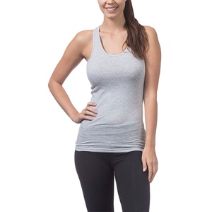 Women's Best Quality Custom Made Sports Yoga <b>Crop</b> Tank <b>Tops</b> O-Neck Breathable Short Sleeves <b>for</b> Workout Wholesale 2027 - Product Image 2