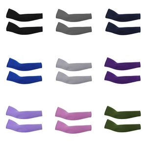 Mangas de brazo refrescantes de secado rápido, transpirables, con soporte para el codo, protección UV, para baloncesto, voleibol, fútbol, unisex - Product Image 2