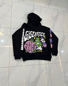 Stylish Unisex Pullover Streetwear <b>Fleece</b> Screen Print Sweatshirt Wholesale Custom Color <b>Black</b> Hoodie 2026 - Product Image 1