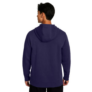 Sweat à capuche d'hiver épais en molleton de coton 180g, avec logo brodé personnalisé, doublé, anti-rétrécissement, pour hommes, vente en gros, impression en relief tissée - Product Image 6