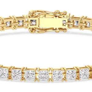 Bracelet tennis REYES en argent sterling 925 avec moissanite 3 mm, prêt à être expédié, cadeau d'anniversaire luxueux pour elle et lui, bijoux fins - Product Image 6