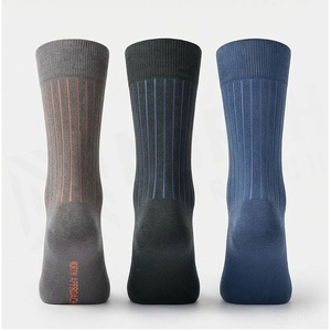North Approach <b>Knee</b> <b>High</b> <b>Socks</b> Striped Breathable Spandex Polyester Adult Casual Autumn Wear - Product Image 2