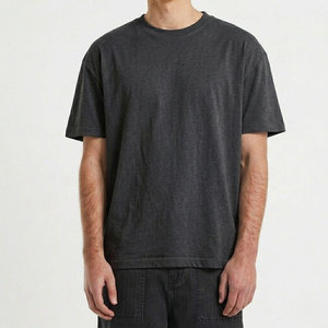 Camisetas Oversize al por Mayor de Algodón Pesado Estilo Urbano con MOQ Bajo - Product Image 1