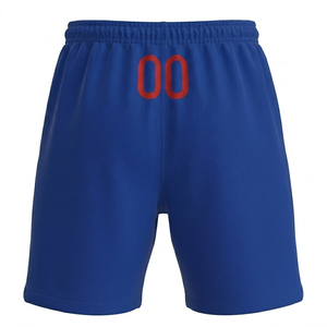 Wholesale Men's Sports Soccer <b>Shorts</b> Elastic Waist High Breathable Eco-Friendly Quick Dry 100% Polyester Training Regular Fit - Product Image 4