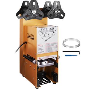 Macchina Sigillatrice Automatica per Bicchieri Alti 180 mm, 500-650 Bicchieri/Ora, Elettrica per Tè Boba, Sigillatura a Caldo - Product Image 1