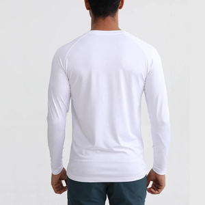 Camiseta de Manga Larga Unisex para Hombre, 250g, Poliéster/Algodón, Transpirable, de Secado Rápido, Ecológica, con Estampado Digital, Corte Regular, al por Mayor - Product Image 3