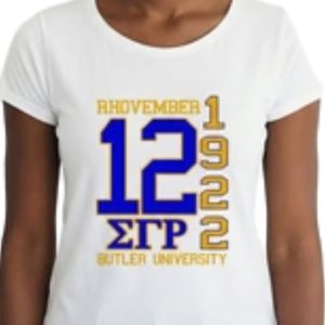 Camiseta Rhovember para Mujer, Algodón Suave, Manga Corta, Diseño Gráfico, Cuello Redondo, Estilo Casual, Ropa Urbana, Personalizable, Venta al Por Mayor - Product Image 2