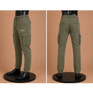 Pantalones Cargo Personalizados de Cintura Media, Resistentes, 100% Algodón, Transpirables, de Secado Rápido, para Hombre, Ropa de Trabajo, Construcción, Seguridad, Aire Libre - Product Image 6