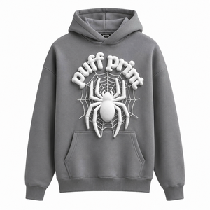 เสื้อฮู้ดดี้ลายแมงมุมขนาดใหญ่พิเศษสำหรับผู้หญิง Spyder Hoodie ไซส์ 5plus ระบายอากาศได้ดี เนื้อผ้าหนา แขนยาว - Product Image 5