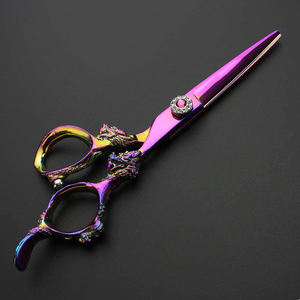 Ciseaux de coiffure 6'' en acier inoxydable JP, ensemble de ciseaux de barbier professionnels pour la coupe de cheveux, avec sac inclus - Product Image 4