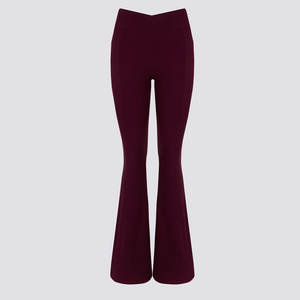 Nouveau style en promotion : Legging évasé de yoga pour femme, taille mi-haute, respirant, écologique, confortable, faible MOQ - Product Image 1