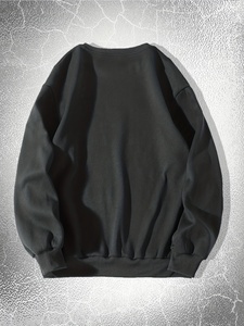 Comfort Fit <b>Pullover</b> Sweatshirt Casual Everyday Wear Soft Fabric Long Sleeve Relaxed Style for Daily Activities Comfortable - Product Image 2