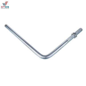 ผู้ผลิตเวียดนาม ผลิตภัณฑ์ประเภท L Anchor Bolt คาร์บอนหรือสแตนเลส ขนาด 300 มม. ถึง 6000 มม. สำหรับงานก่อสร้าง - Product Image 2
