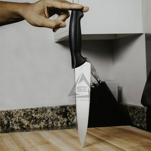 <b>Light</b> Weight Japanese Chef <b>Kitchen</b> Knives with Wood Handle and Stainless Steel Blades-High Quality Durable Eco-Friendly - Product Image 6