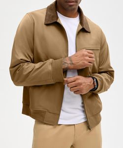 New Stylish Winter Hooded Bomber <b>Jacket</b> for <b>Men</b> Custom Logo Breathable <b>Canvas</b> Oversized - Product Image 4