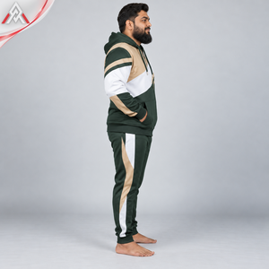Chándal de Hombre de Alta Calidad Hecho con Tela Resistente, Ofrece un Ajuste Cómodo, Cierre de Cremallera, Sensación Cálida, Chándal con Capucha para Hombre para Usar en Invierno - Product Image 2