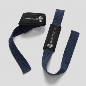 Custom weight lifting straps D-<b>ring</b> gym fitness workout training session deadlift pull up gymnastics powerlifting Gym Straps OEM - Product Image 1