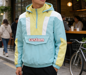 Wholesale Windbreaker <b>Zipper</b> <b>Jacket</b> OEM Custom Men Windbreaker <b>Jacket</b> Men Windbreaker <b>Jacket</b> - Product Image 2