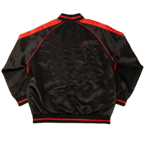 Hot Selling Light Weight Comfortable Satin Jackets Women Custom Color Quick Dry Men's Satin Varsity Jackets - Product Image 3