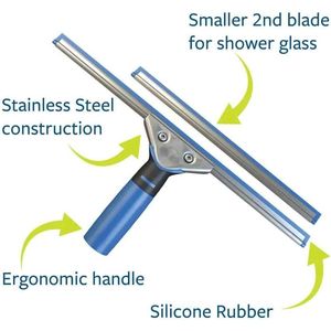 Spatola Professionale in Silicone di Alta Qualità con Manico Ergonomico per Pulizia Senza Aloni - Product Image 1