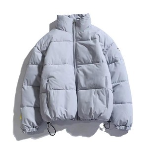 Veste matelassée pour homme, commande en gros, 280 g/m², veste matelassée métallisée pour homme pour vêtements de marque privée - Product Image 3