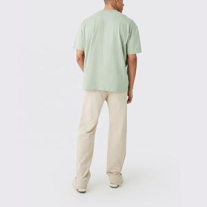 Nouveau design Promotion T-shirt vierge 100% coton imprimé de logo personnalisé surdimensionné respirant pour hommes T-shirt surdimensionné - Product Image 3