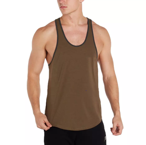 Débardeurs Homme Pas Chers en Mélange Spandex Extensible – Gilets de Sport en Gros pour Yoga et Fitness – Hauts Sans Manches Anti-Transpiration à Séchage Rapide - Product Image 5