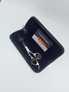 Barber Salon Use Hair Cutting <b>Scissors</b> J2 Japanese Stainless Steel Wholesale Price Custom Logo Offer Sharp Straight Blade - Product Image 5