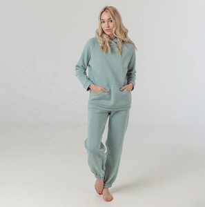 Conjunto Deportivo Informal de Dos Piezas con Estampado Elite, Sudadera con Cuello Redondo y Pantalones Jogger Unisex para Gimnasio - Product Image 1