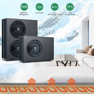 Bomba de Calor Aire-Agua de Alta Eficiencia de 6KW 16KW con Inversor para Sistemas HVAC Domésticos, Hoteles, Casas, Fábricas en Polonia y República Checa - Product Image 4