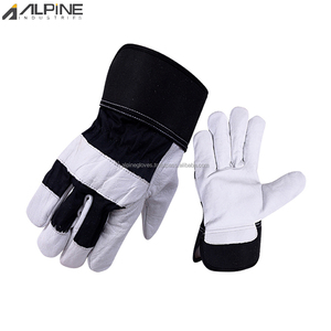 Guantes de seguridad de tamaño adulto Canadian Rigger Guantes de transporte de jardinería Venta en línea Guantes de trabajo y soldadura de cuero para Pakistán - Product Image 5