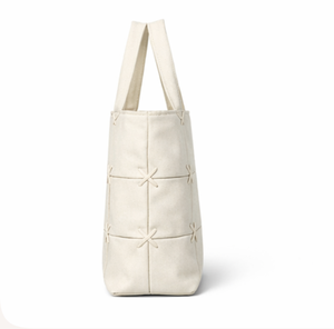 Sacs à main en toile pour femmes, design tendance, grande capacité, motif en losanges, sacs à main décontractés pour femmes - Product Image 4