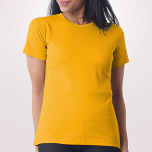Nouveau T-shirt pour femme, design tendance, doux, respirant, décontracté, élégant, col rond, léger, anti-rides. - Product Image 3