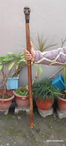 Handmade Walking Cane | Gothic Vampire Handle Stick - Product Image 4